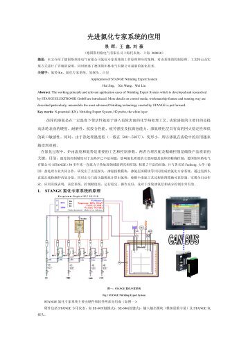 先进氮化专家系统的应用 - Stange Elektronik GmbH