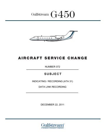 AIRCRAFT SERVICE CHANGE - Code7700