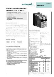 Satronic MMI 812812.1 Coffret de contrÃƒÂ´le automatique pour ...