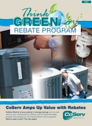 REBATE PROGRAM - CoServ.com