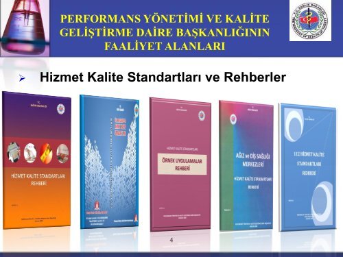 SaÄlÄ±k BakanlÄ±ÄÄ± Hizmet Kalite StandartlarÄ±