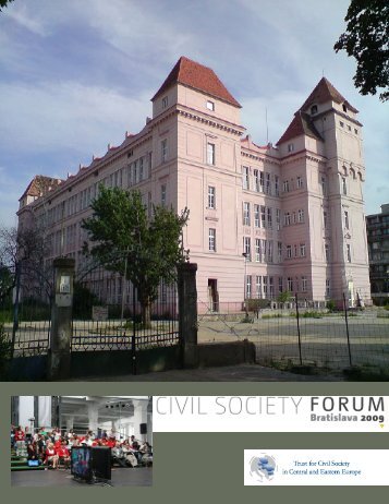 CSF publication - Civil Society Forum - CEE Trust