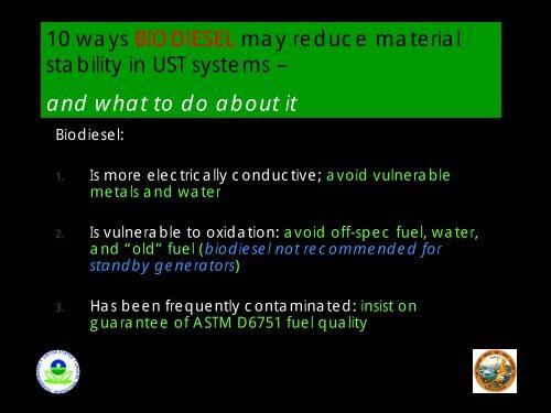 Material Compatibility - UCSD Biodiesel