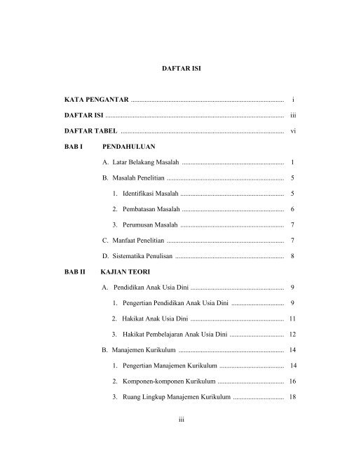 iii DAFTAR ISI KATA PENGANTAR ... - idb4