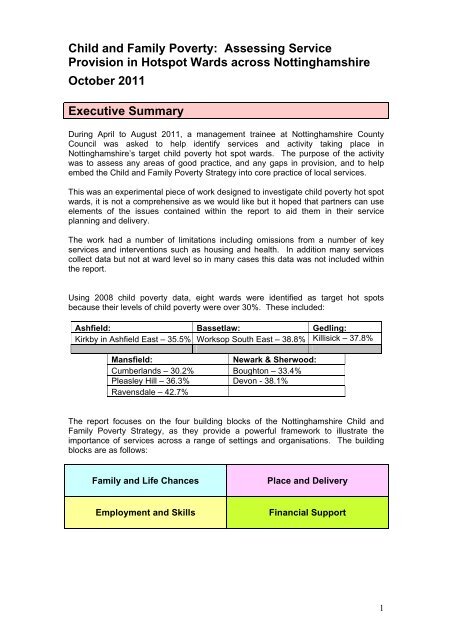 Assessing Service Provision in Hotspot Wards across ...