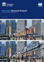 Monorail Removal Project - Review of Environmental Factors (REF)
