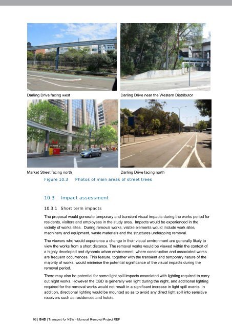 Monorail Removal Project - Review of Environmental Factors (REF)