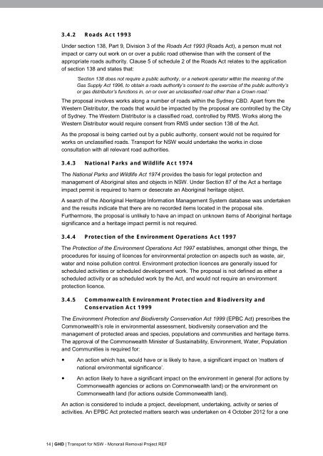 Monorail Removal Project - Review of Environmental Factors (REF)