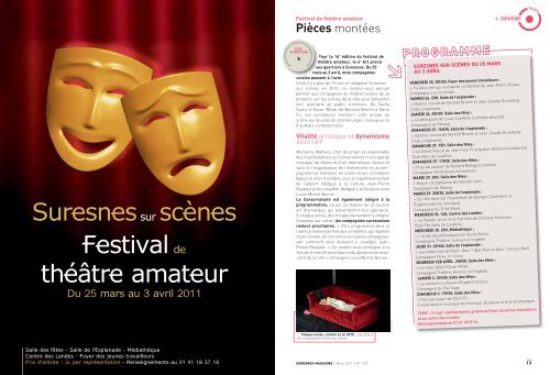 Suresnes Magazine - Mars 2011