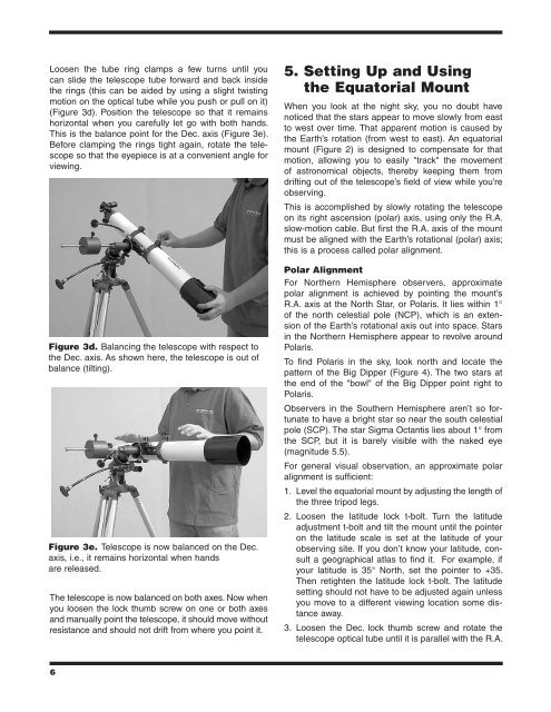 Orion® EQ-1 Equatorial Mount