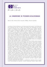 Sindrome di Posner-Schlossman - NuovaVistaInformata