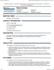 PROC 5840 - Webster University