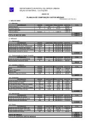 licitaÃ§Ãµes planilha de composiÃ§Ã£o custos mensais - Prefeitura ...