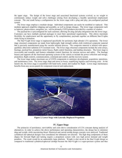 A Novel Concept for Stratospheric Communications ... - Team-Logic