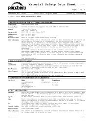 emer-aquashield base sds - Parchem