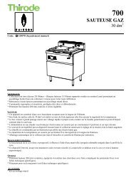 Oréane LC et LC Pro - Thirode International