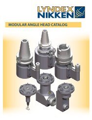 MODULAR ANGLE HEAD CATALOG - Lyndex-Nikken