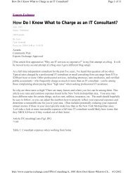 Do I Know What to Charge as an IT Consultant? - Spiceworks ...