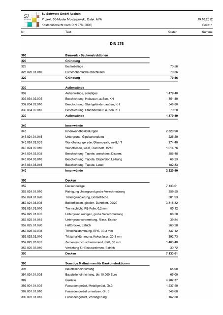 SJ AVA - SJ Software GmbH