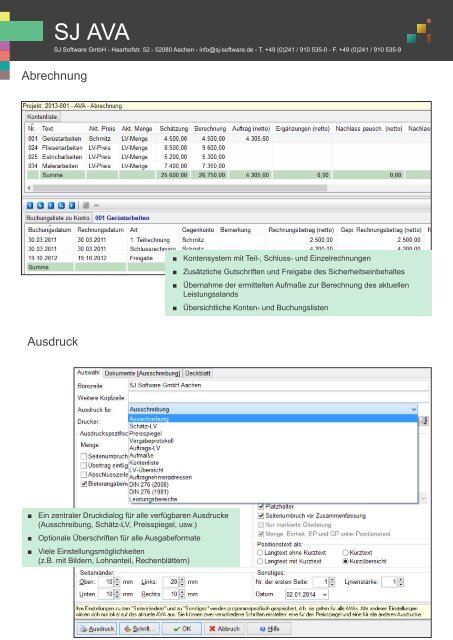 SJ AVA - SJ Software GmbH