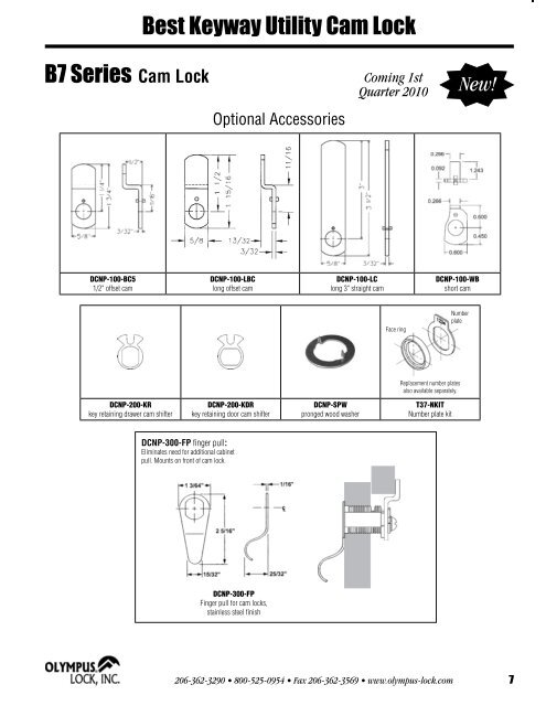 PRODUCT CATALOG - Olympus Lock