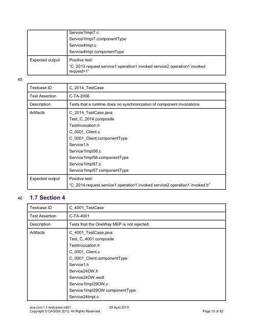 OASIS Specification Template - docs oasis open - Oasis