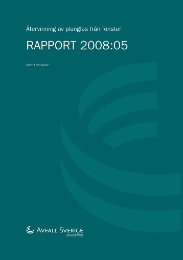 RAPPORT 2008:05 - Avfall Sverige