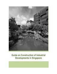 Guide on Construction of Industrial Developments in Singapore