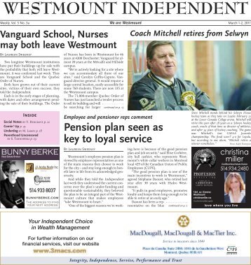 Westmount Independent, March 1