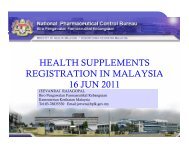 registration in malaysia - Kementerian Kesihatan Malaysia