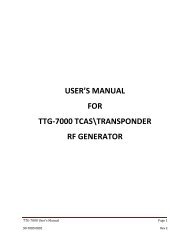 TTG-7000 operation manual - AvionTEq