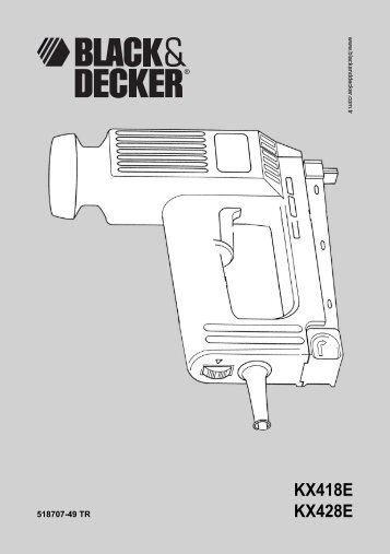 TÃ¼rkÃ§e - Black & Decker