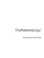 The Patron Edge Barcode Scanning Guide - Blackbaud, Inc.