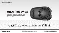 SMH5 FM - Sena Bluetooth