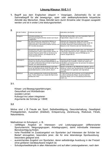 LÃ¶sung Klausur 10-E.1-1