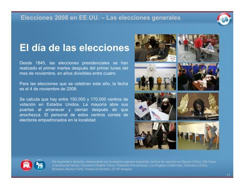 Elecciones 2008 en EE.UU. – Las elecciones generales