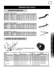 diSmaNtLiNg tooLS - Maxx Hydraulics LLC.