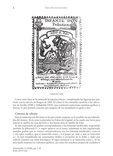 Edición del Libro del infante don Pedro de Portugal, de ... - Parnaseo