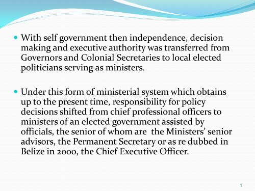 Issues and Problems in Caribbean Public Administration