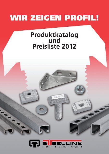 Produktkatalog 2012 - Steelline Profiltechnik