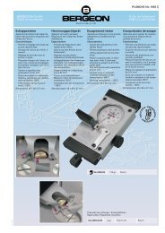 Echappemètre Hemmungsprüfgerät Escapement-tester ...