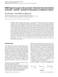 (Z )Ã isomers of the penta-1,3-dienyl-2-cation