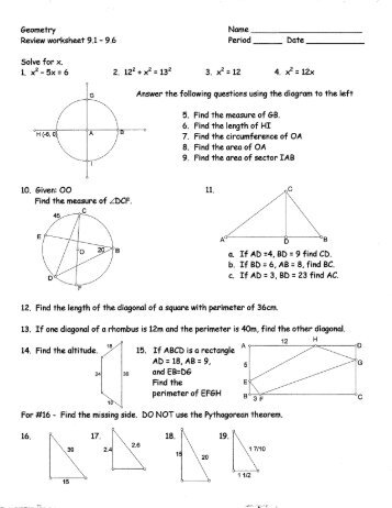 Extra Credit - Review 9.1