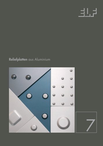 Reliefplatten aus Aluminium - Fielitz GmbH Leichtbauelemente