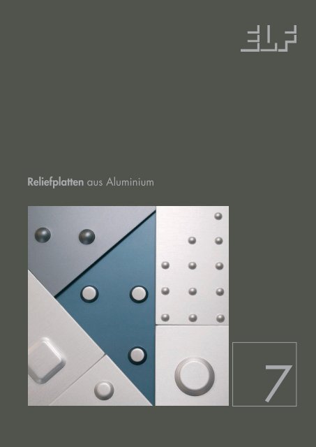 Reliefplatten aus Aluminium - Fielitz GmbH Leichtbauelemente