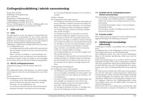 Civilingenjörsutbildning i teknisk nanovetenskap - Student LTH ...