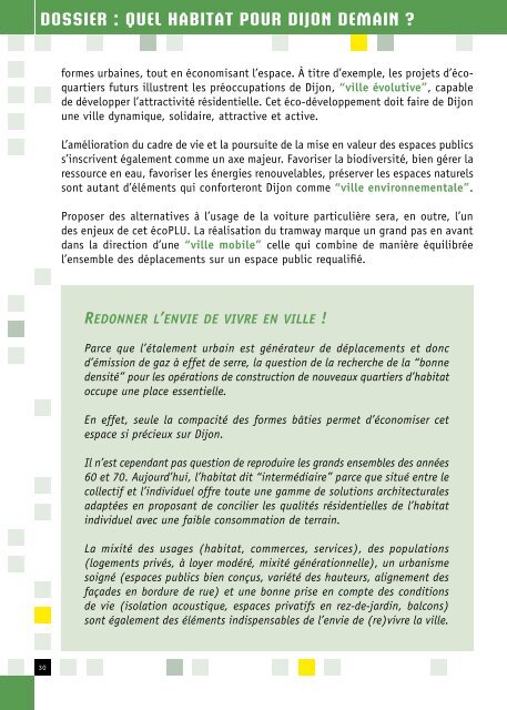 Guide municipal du logement 2009 / 2010 - le Grand Dijon