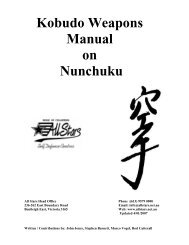 Nunchuku weapons_manual.pdf - All Stars Self Defence Centres