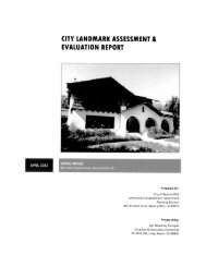 Locke House Historic Assessment Report - the City of Beverly Hills