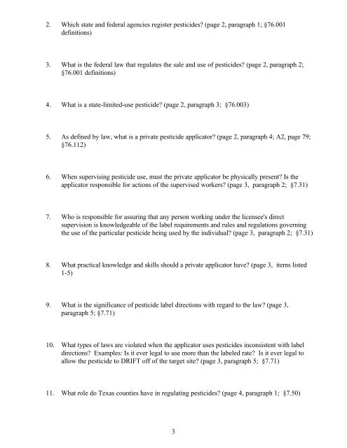 Private Applicator Note Taking worksheet - Sutton County